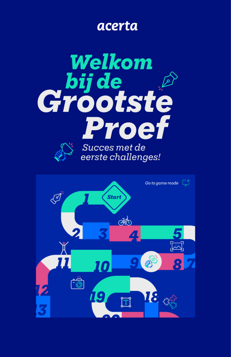 Gamification in HR bij Acerta