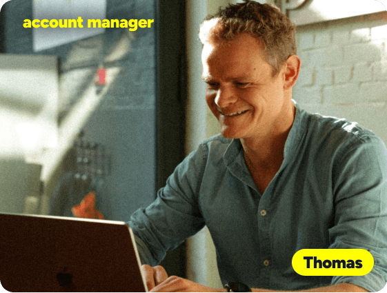 Thomas, Account Manager bij eqip