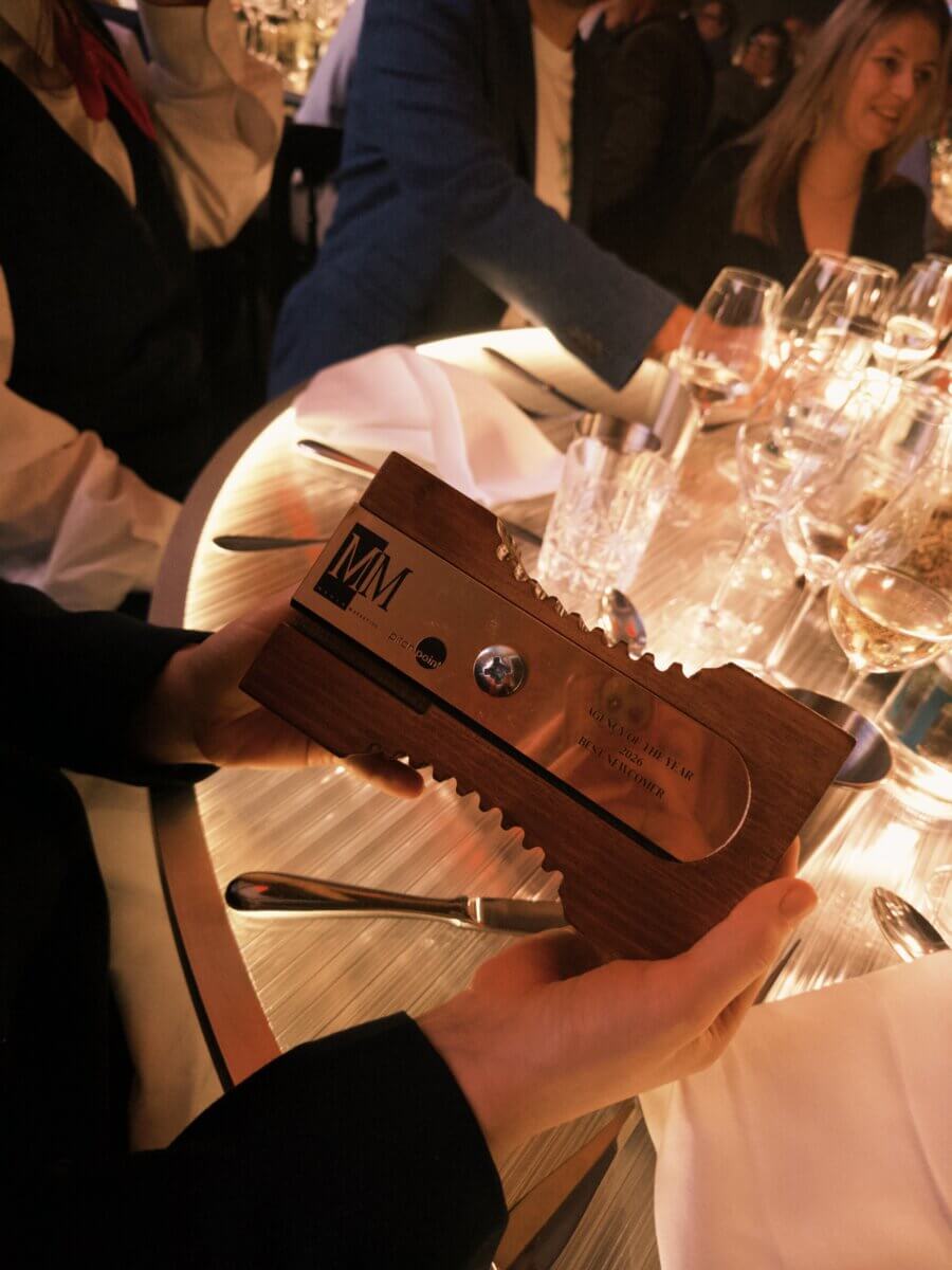 De gouden beker voor Best Newcomer Agency 2026